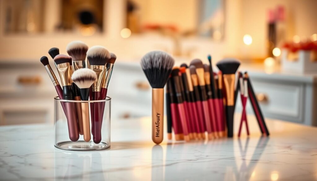 makeup brushes