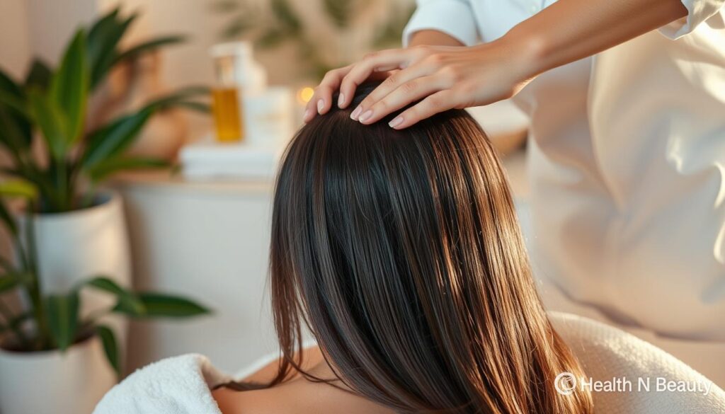 scalp massage for hair growth