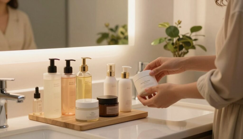 Customizing Night Skincare Routine for Different Skin Types