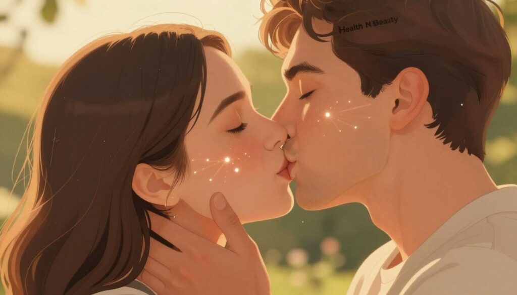 chemical exchanges during kissing