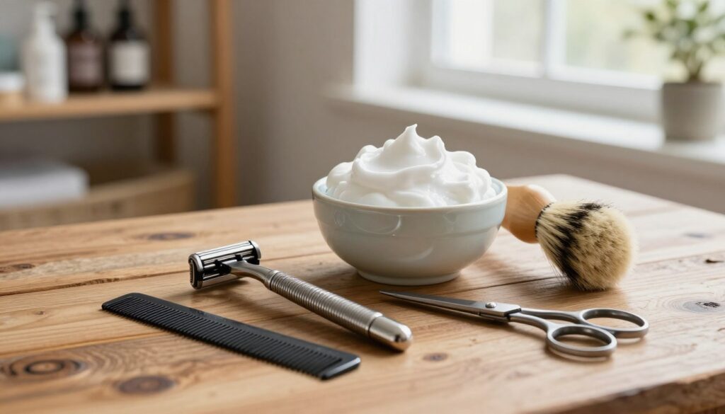 facial hair grooming tools