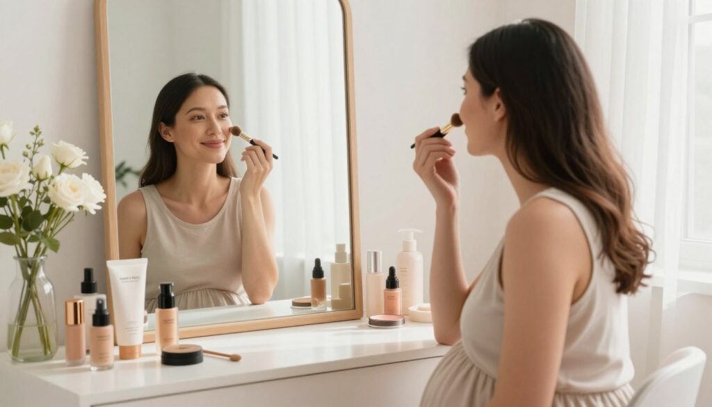 makeup tips during pregnancy