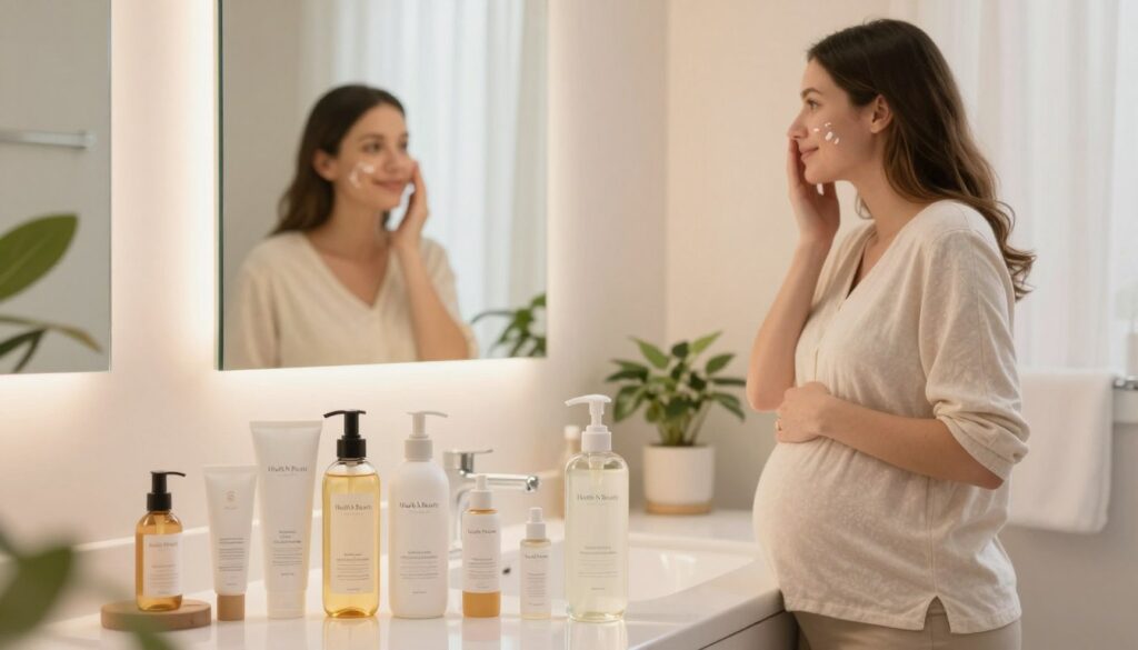 pregnancy skincare routine
