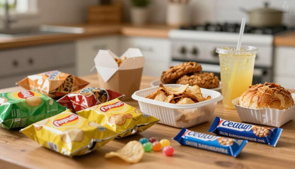 processed foods and skin inflammation