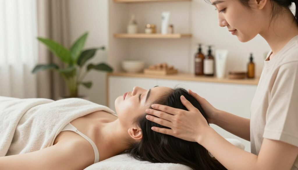 scalp massage techniques