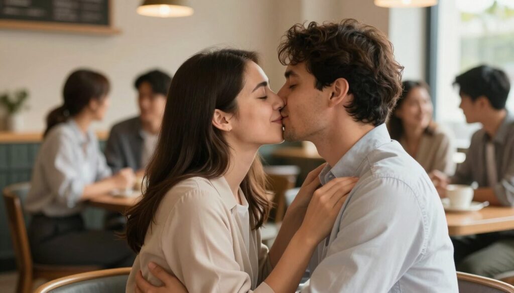 self-esteem enhancement through kissing